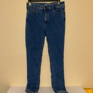 Old Navy High-Rise Rockstar Super Skinny  Denim Blue Jeans Size 8